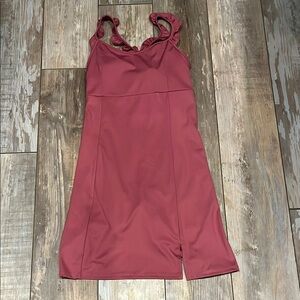 Sincerely Jules Stylish Sleeveless Mauve tennis/golf romper